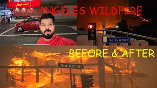 Los Angeles Before and After Fire 🔥