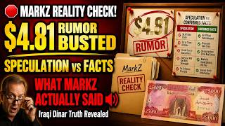 The $4.81 Rumor MarkZ’s Reality Check on Speculation vs. Confirmed Facts 🔊🛑