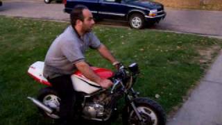 YSR 50 / yz125 engine trial run