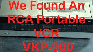 We Found An RCA VKP-900 Portable VCR - 3 Old Tech Dudes