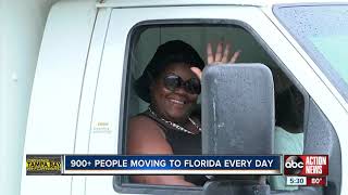 Economists: 900+ people are moving to Florida every day