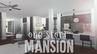 Bloxburg One Story Mansion