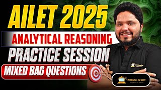 Analytical Reasoning Mixed Bag Practice Session I AILET I SLAT I MHCET I Ankur Sharma