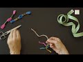 braid from 3 strands – beginner friendly video tutorial