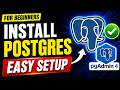 how to install postgresql and pgadmin4 in windows 11 (Windows 10 & 11 Complete Guide)