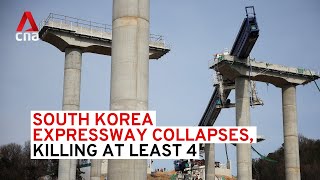 South Korea expressway collapses, killing at least 4