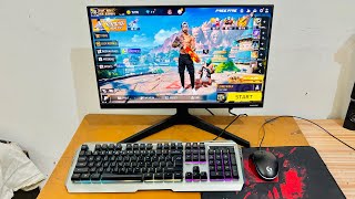 Playing Free Fire in Gaming PC 🖥️😍|| RYZEN 5 5600G FREE FIRE 🔥