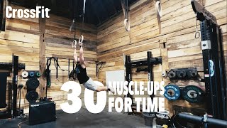 Dan Bailey Does 30 Muscle-Ups for Time WOD Demo: 230109