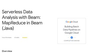 Serverless Data Analysis with Beam: MapReduce in Beam (Java) | Data Engineer Learning path