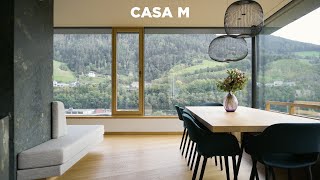 CASA M: modern residence in South Tyrol - Harmony between architecture and landscape