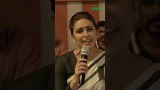 Kaala - Zareena speaks to crowd | Rajinikanth | Huma Qureshi | Pa. Ranjith | Lyca Productions