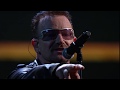 U2 performs 