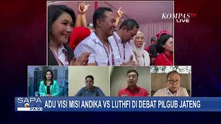 [FULL] Jubir-Analisis Pengamat Jelang Debat Perdana Pilgub Jateng, Adu Visi & Misi Andika-Luthfi