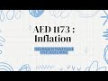 Assignment (AED1173) - INFLATION