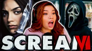 ACTRESS REACTS TO SCREAM 6 (2023) FIRST TIME WATCHING *THE GHOSTFACE IN THIS WAS INSANE!*