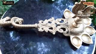 Kalarambh by Bharat Haat Decorative Brass Handle Divi handicrafts Product