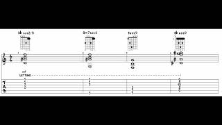 Purple Rain Intro Guitar Chords (The exact ones that Wendy played in the album)