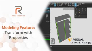 Visual Components: Modeling Feature - Properties in Transform