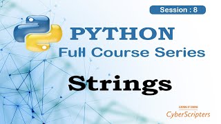 Python tutorial Session 8 : String operations