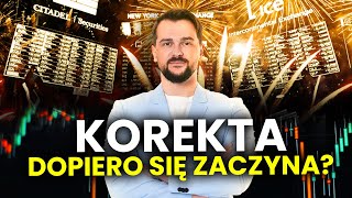 Korekta dopiero się rozkręca? Trudna sytuacja Bitcoina. Okazja do spadków na Nasdaqu i S\u0026P500?