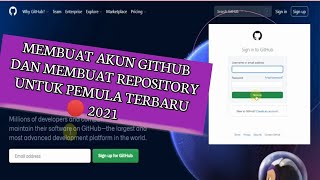 TERBARU | Cara Membuat Akun Github dan Upload File Project ke Github