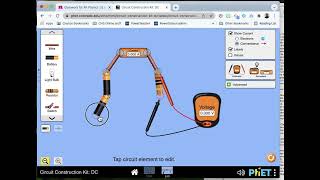 DC Circuits Lab using PhET Simulation quick walkthrough