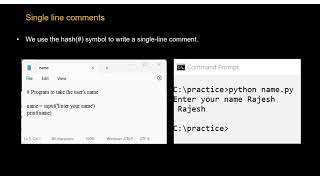 # 7 Comments in Python