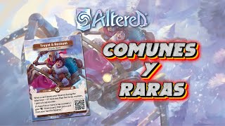 Las 3 COMUNES y 3 RARAS que debes llevar en tu MAZO de TREYST (Axiom) | Altered Adventures