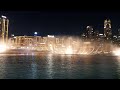 dubai musical fountain front of burj khalifa