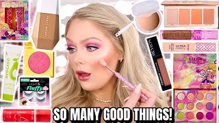 FULL FACE OF NEW VIRAL MAKEUP TESTED | FULL FACE FIRST IMPRESSIONS KELLY STRACK