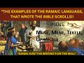 #THE LIKES OF THE ARAMAIC LANGUAGE# THAT  WROTE THE BIBLE SCROLLS!