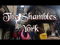 The Shambles, York England - Medieval Street