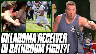 Pat McAfee Reacts To Oklahoma's Spencer Jones Bathroom Fight Video
