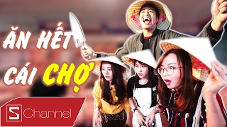 HÔM NAY ĂN GÌ - ĂN HẾT CẢ CÁI CHỢ (Hà Nội): Ăn nộm, ốc luộc, chè, ô mai, bánh gio, ĂN CHỬI