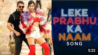 Are Music Music Start Karo Lekar Prabhu Ka Naam (Official Video) Tiger 3 | Salman Khan, Arijit Singh
