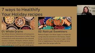 Healthify Your Favorite Holiday Recipes [Live Nourished Coaching with Shayla Krueck]