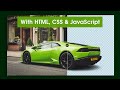 How To Make Image Background Change Effect On Website Using HTML CSS And JavaScript