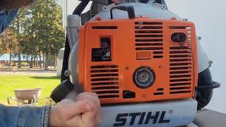 wrenching on a Stihl BR400, no spark, ignition coil removal