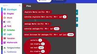 Lichtsensor Makecode (Microbit)