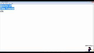 Batch Tutorial - 1 Hello World