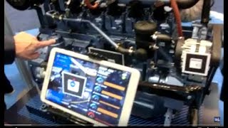Visualizing engine sensors data on the cloud