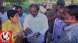 LT Governor Kiran Bedi Visits Sora Village And Interacts With People | Puducherry | V6 News