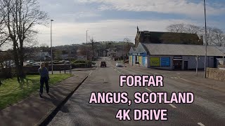 Forfar | Angus, Scotland 4K Drive