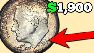 RARE 1961 Dime Error Coins Worth Money!