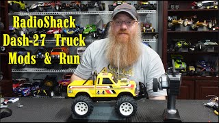 RadioShack Dash 27 Truck  - mods and run