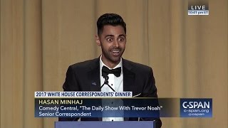 Hasan Minhaj COMPLETE REMARKS at 2017 White House Correspondents' Dinner (C-SPAN)