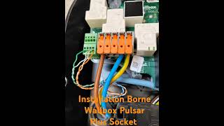 Installateur borne de recharge Wallbox Pulsar Plus Socket 👷⚡🚙