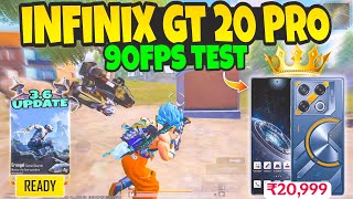 🔥Infinix GT 20 Pro BGMI ( Secret Quartet Mode 3.6 ) Test With Fps Meter