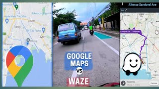 WAZE VS GOOGLE MAP!! ANU NGA BA THE BEST NAVIGATIONAL APPS..