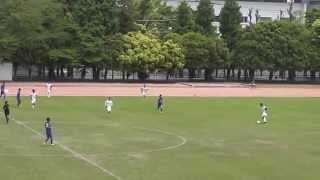 ★第89回関東大学サッカー2部 2015.5.6 東京国際大学0-0東洋大学 前半②